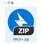 Miui+ zip file